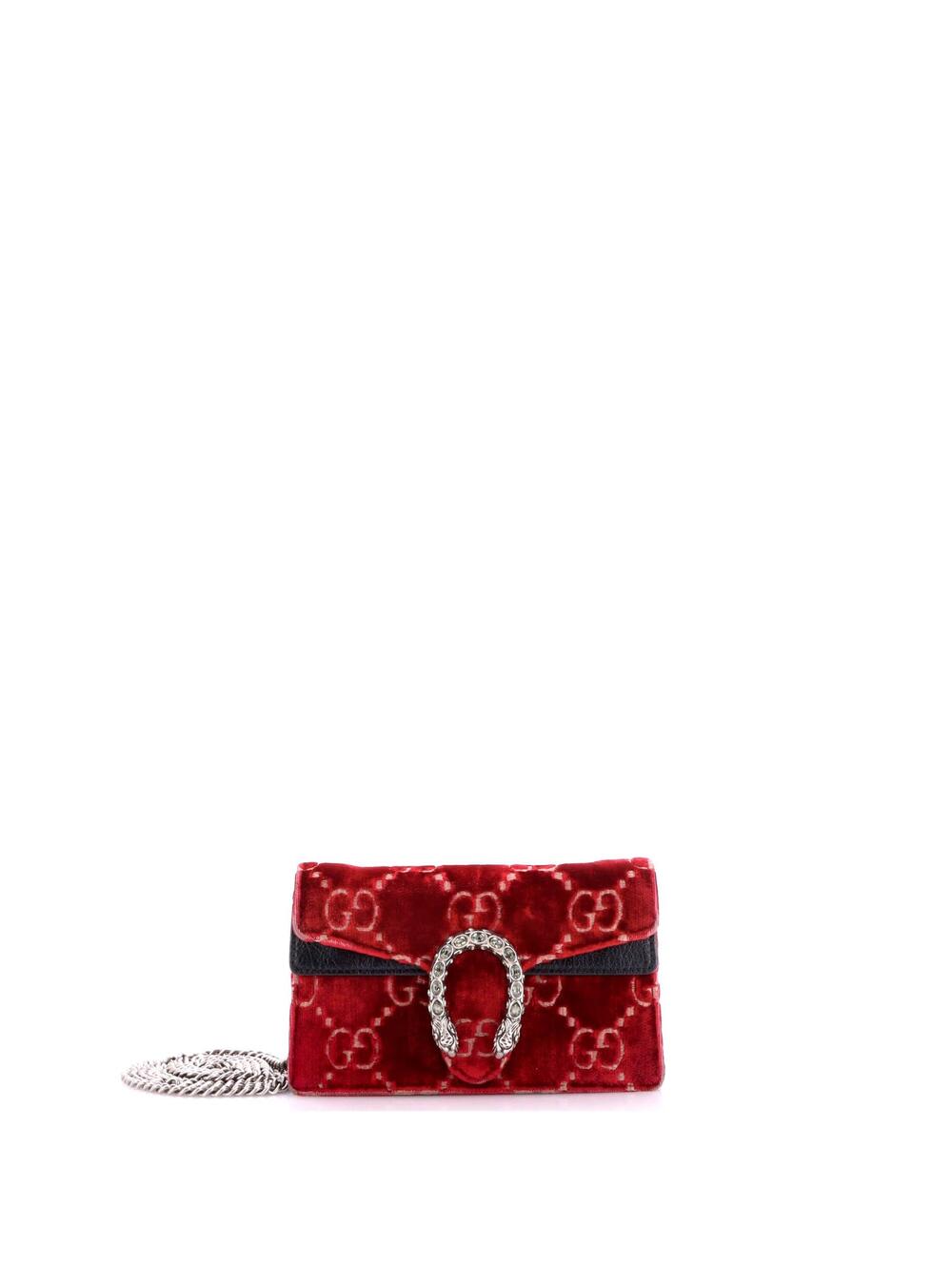 Gucci Dionysus Bag Gg Velvet Super Mini #374424G79B